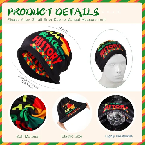Vista 2 de Gorro holgado para mujer, 5 piezas, turbante, elástico, para el cáncer, gorros, bufanda para dormir
