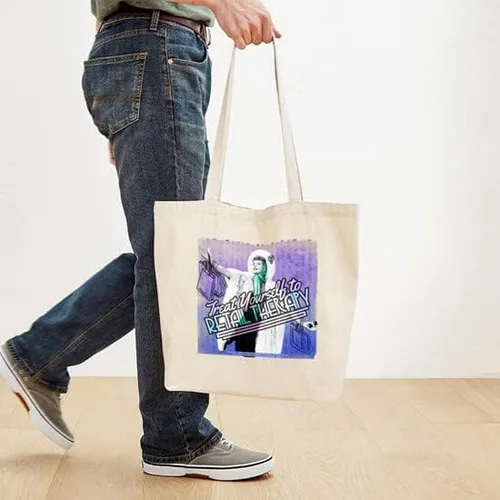 Vista 4 de CafePress I Love Lucy Retail Therapy Tote Bag Canvas Tote