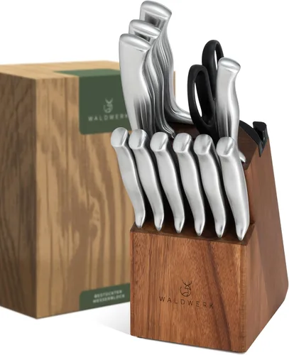 Vista 8 de WALDWERK Varilla de Afilado Premium - Acero de Afilado Hecho de Acero Endurecido con Elegante Mango de Madera - Acero de Afilado 100% Sin Plástico