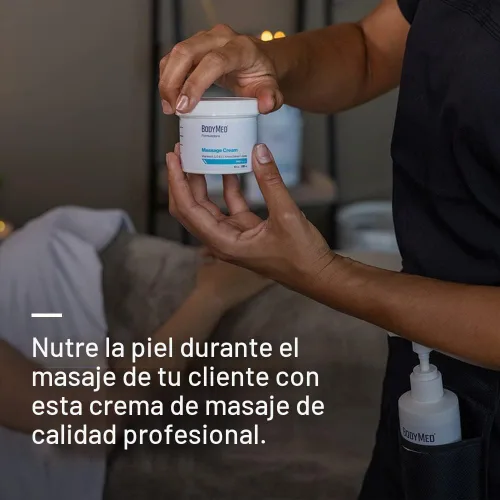 Vista 7 de BodyMed Formulations Crema de masaje, 4 oz. - Sin fragancia, crema totalmente natural para terapia de masaje - Certificado de Leaping Bunny