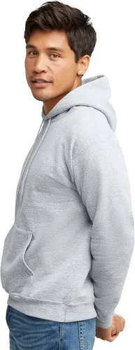 Vista 3 de Hanes mens Ecosmart Hoodie, Midweight Fleece Sweatshirt, Pullover Hooded Sweatshirt for Men