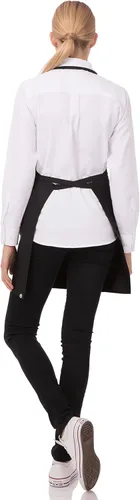 Vista 3 de Chef Works V-Neck Tuxedo Delantal