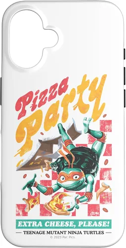 Vista 32 de Teenage Mutant Ninja Turtles: Mutant Mayhem Mikey Pizza - Funda para iPhone 17