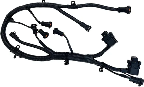 Vista 24 de PartsFlow Arnés de cableado universal extra largo de 12 circuitos Street Hot Rod Wire para Chevrolet Chevy Mopar para Ford Muscle Car, arnés