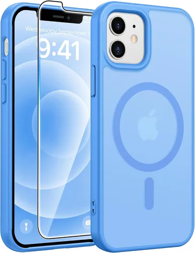 Vista 152 de FNTCASE - Funda para iPhone 16, apta para Magsafe, color blanco