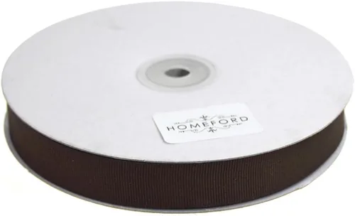 Vista 109 de Homeford Cinta de grogrén macizo, 50 yardas (1-1/2 pulgadas, oro antiguo)