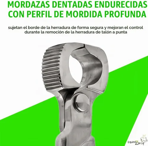 Vista 2 de Extractor y esparcidor de zapatos de caballo de 14 pulgadas, herramienta de herrador hecha a mano, extractor de pezuñas de acero inoxidable