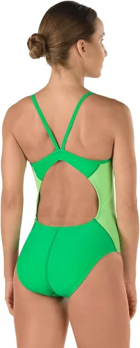 Vista 2 de Speedo Power Flex Eco Revolve Splice Energy Back Traje de baño de mujer, de una pieza