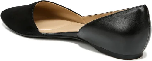 Vista 3 de Naturalizer Samantha - Zapato plano para mujer, Negro, 7.5 ancho