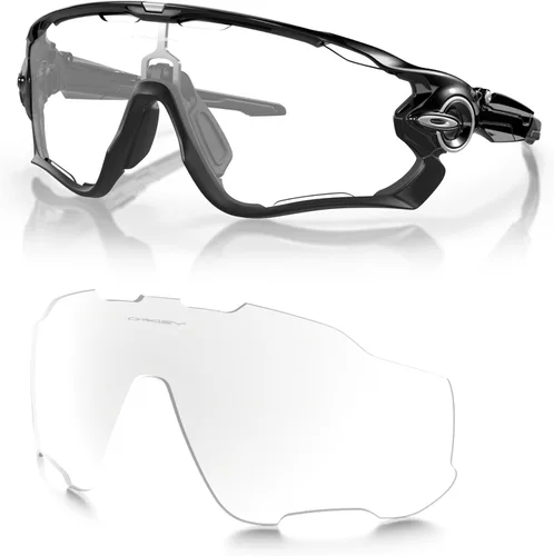 Vista 18 de Oakley Jawbreaker Replacement Lenses for Men for Women Negro (Black Iridium)