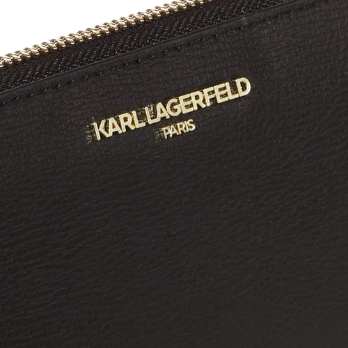 Vista 3 de Karl Lagerfeld Paris Cartera continental con cremallera para mujer