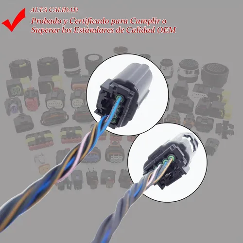 Vista 9 de Sensor de flujo de aire masivo Medidor MAF arnés conector enchufe 22204-31020 para Toyota Venza Highlander Matrix Avalon RAV4 Camry Corolla Sienna