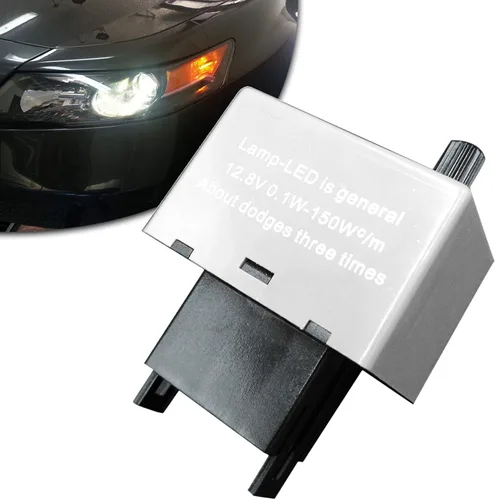 Vista 9 de x xotic tech 1 relé electrónico LED intermitente CF12 de 12 V y 2 pines para instalar bombillas LED de señal de giro LED con problemas de hiperflash