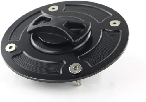 Vista 5 de Xitomer Aleación de aluminio CNC, tapa de combustible, apto para GSXR600 1997-03/GSXR750 1996-03/GSXR 1000 2001-02/GSX1300R 1999-07/TL1000S/TL1000R