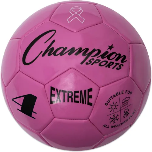 Vista 6 de Champion Sports Extreme Series - Balón de fútbol – Tamaños 3, 4, 5, tacto suave, para todo clima, alta retención de aire, pelotas de liga