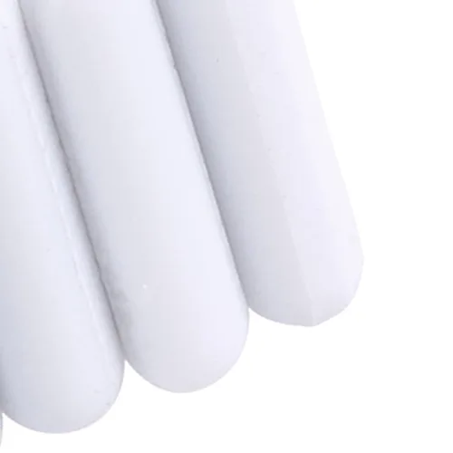 Vista 4 de 10 Uds blanco PTFE Stir Bars 7X30mm laboratorio agitador pulgas laboratorio Spinner para mezclador magnético