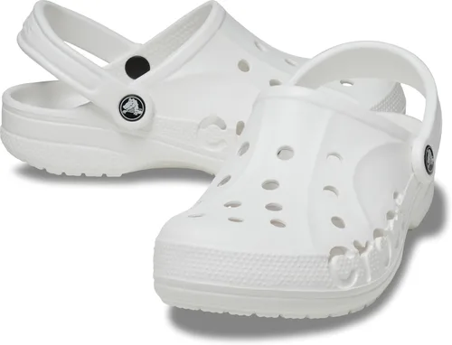 Vista 5 de Crocs - Zuecos Baya unisex para adultos, Blanco