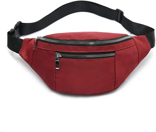 Vista 21 de Fanny Pack for Men Women - Water Resistant Fashion Waist Bag Pack with Adjustable Strap for Travel Hiking Running Outdoor Sports.