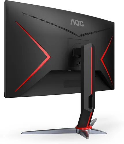 Vista 9 de AOC C27G2 Monitor de juegos ultrarrápido curvado sin marco de 27", FHD 1080p, 1ms 165Hz, FreeSync, 2X HDMI 2.0, 1x Display Port, altura ajustable