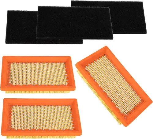 Vista 6 de PSLER Paquete de 3 filtros de aire de repuesto 951-10298 751-10298 para motores de eje vertical de 139 cc y 159 cc para motores Kohler 14 083 01-S