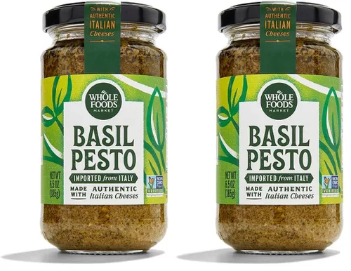 Vista 8 de Whole Foods Market, Pesto de albahaca, 6.5 onzas