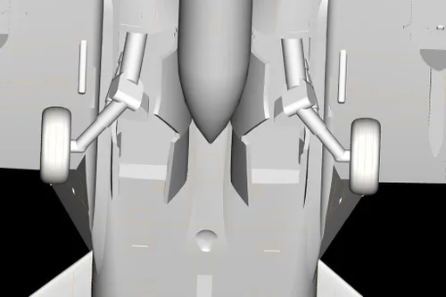 Vista 5 de Hobby Boss HY80268 F/A-18A Hornet Kit de construcción de modelo de avión