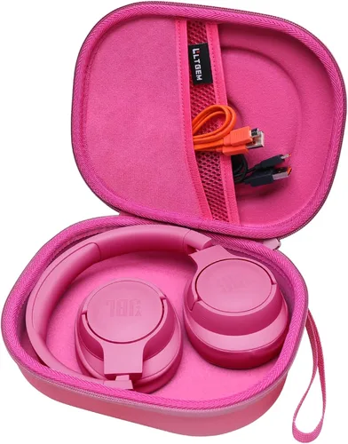 Vista 17 de Funda para auriculares JBL Tune 780NC/770NC/530BT/730BT/720BT/670NC 1. Exterior negro + gris