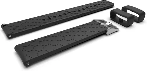 Vista 3 de Correa de reloj/correa para reloj inteligente Pebble Time, accesorios de repuesto con cierres de metal, correa de reloj/pulsera de silicona