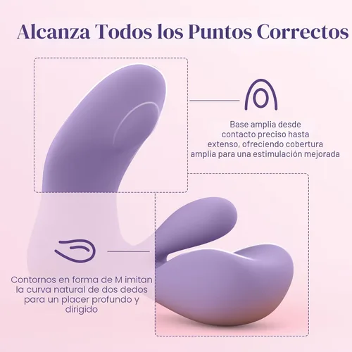 Vista 3 de Vibrador de Tracy's Dog para mujeres - Juguetes sexuales portátiles con molienda del clítoris y rotación del punto G para estimulación dual, 10