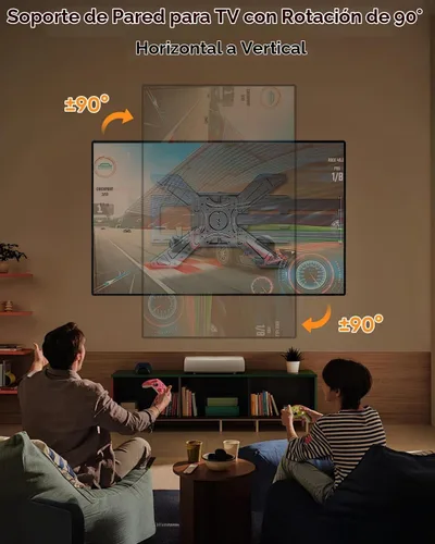 Vista 6 de FORGING MOUNT Soporte de pared para TV de brazo largo con extensión de 48.03 pulgadas para televisores y monitores de 26 a 75 pulgadas, soporte