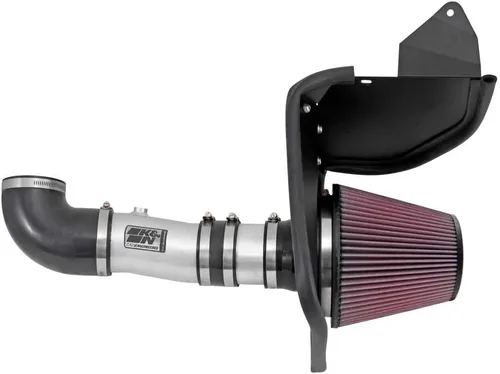 Vista 3 de K&N Kit de admisión de aire frío: aumenta la aceleración y el crecimiento del motor, garantizado para aumentar los caballos de fuerza hasta 12 HP