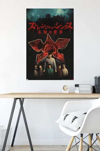 Vista 6 de Netflix Stranger Things: Temporada 4 - Póster de pared internacional