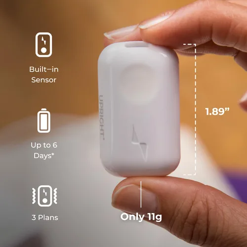 Vista 5 de Upright GO S Lite Corrector postural y entrenador con aplicación inteligente para mujeres y hombres