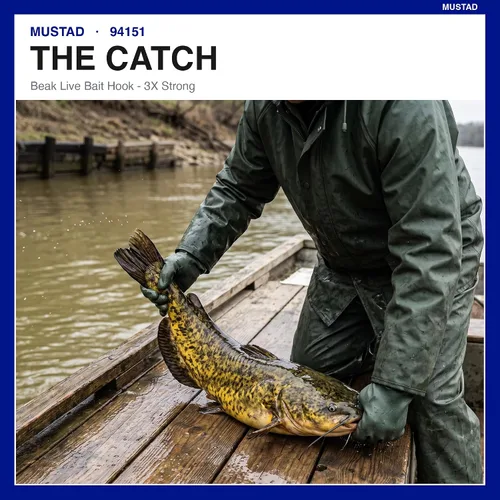 Vista 4 de Mustad O Shaughnessy Live Bait