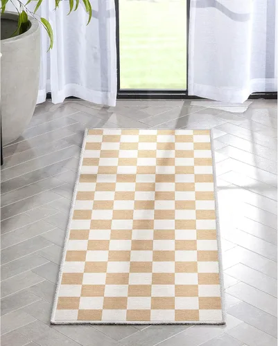 Vista 22 de Well Woven Apollo Flatwoven Modern Squares Alfombra multicolor de 3 pies 3 pulgadas x 5 pies para niños