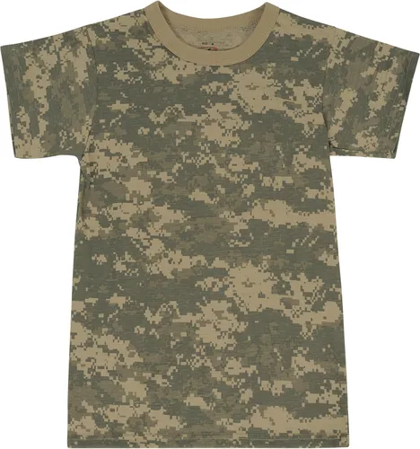 Vista 17 de Rothco Kids Camo T-Shirt Camuflaje del bosque