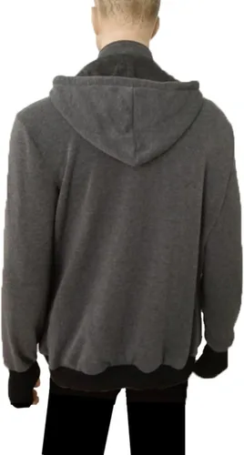 Vista 4 de Chaqueta canguro para hombre para papá y bebé, sudadera con capucha