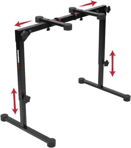 Vista 12 de Gator Frameworks Serie de teclados Nivel 2º adicional para el soporte de mesa estilo GFW-KEY-6000, (GFW-KEY-6000-2T)