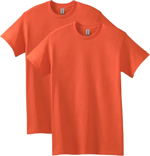 Vista 22 de Gildan Camiseta de algodón pesado para adultos, estilo G5000, paquete múltiple Gris ceniza (paquete de 2)