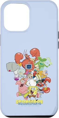 Vista 25 de Funda para iPhone 16 SpongeBob SquarePants Group Party Pose