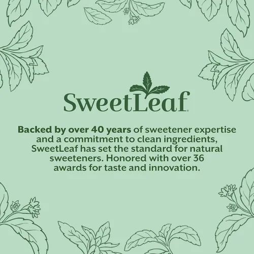 Vista 8 de SweetLeaf Edulcorante en polvo de stevia, 35 paquetes (1 paquete) - Edulcorante sin calorías sin eritritol, extracto de hoja de stevia, sustituto