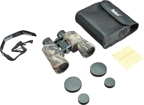 Vista 2 de Bushnell PowerView – Binoculares Instafocus de 10 x 50 mm Porro Prism, Realtree AP