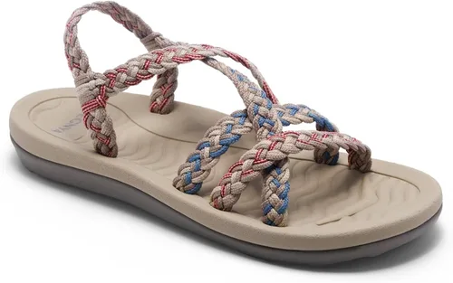 Vista 21 de MEGNYA – Sandalias para mujer, cómodas, planas, con soporte de arco, impermeables, para caminar, senderismo, viajes, bodas, playas y lugares