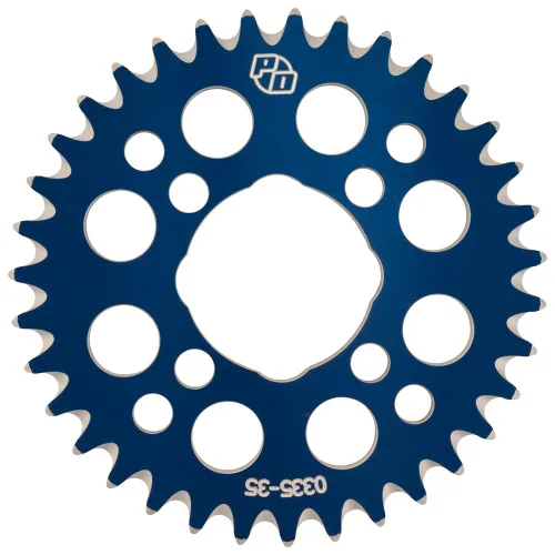 Vista 6 de Primary Drive Piñón trasero de aluminio (48 dientes rojo compatible con Honda CRF450R)