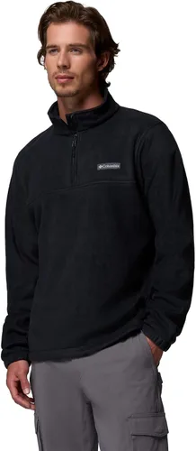 Vista 4 de Columbia Steens Mountain - Chaqueta de forro polar con cremallera media para hombre Negro