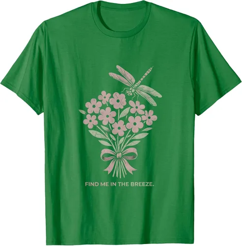 Vista 17 de Find Me In The Breeze Nature Inspired Design T-Shirt