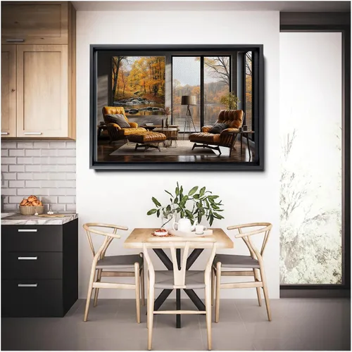 Vista 6 de Summer Afternoon by Asher Durand Nature Landscape Framed print print Print on Canvas