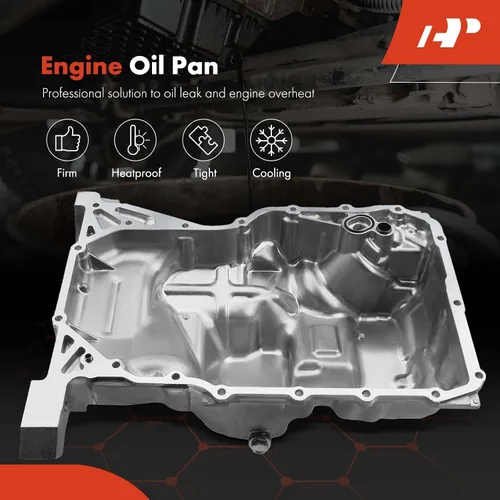 Vista 3 de A-Premium Cárter de aceite de motor con tapón de drenaje compatible con Honda Civic 2016 2017 2018 2019 2020 L4 2.0L