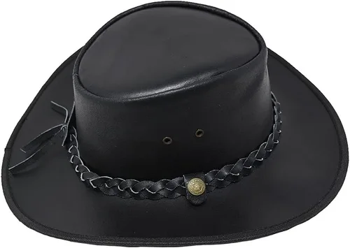 Vista 3 de Montecarlo Bullhide Sombreros CESSNOCK Cuero Western Cowboy Hat