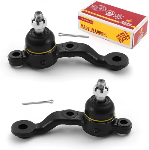 Vista 160 de Metrix - 2 juntas de rótula superior delantera K3134T para Dodge Ram 1500 4WD 94-01, Ram 2500 4WD 94-99, Jeep Cherokee 84-01, Wrangler 97-17